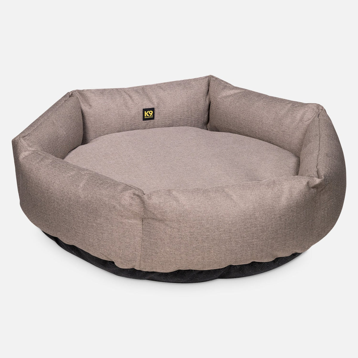 Tough Ripstop™ Round Bolster Pillow Dog Bed